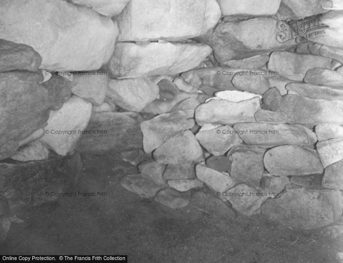 Photo of St Kilda, Mediaeval House Interior, Hirta 1958