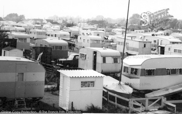 Photo of St Lawrence Bay, Caravan Park c.1965