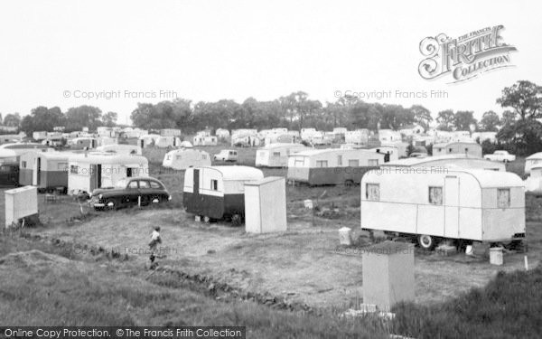 Photo of St Lawrence Bay, St Lawrence Bay Caravan Site, The Stone c.1960