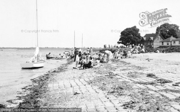 Photo of St Lawrence Bay, The Beach, The Stone c.1960