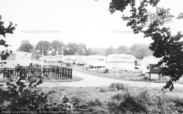 Photo of St Lawrence Bay, The Caravan Park c.1965
