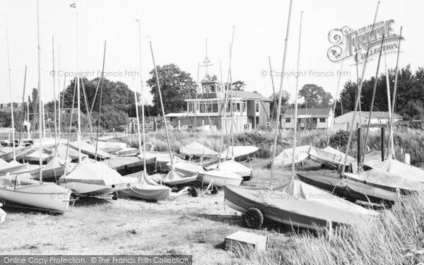 Photo of St Lawrence Bay, The Sailing Club, Stone c.1960