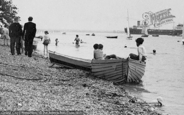 Photo of St Lawrence Bay, The Stone c.1955