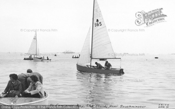 Photo of St Lawrence Bay, The Stone c.1965