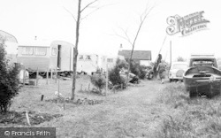 The Stone, Caravan Site c.1955, St Lawrence Bay