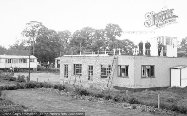 Photo of St Lawrence Bay, The Yachting Club House, The Stone c.1955