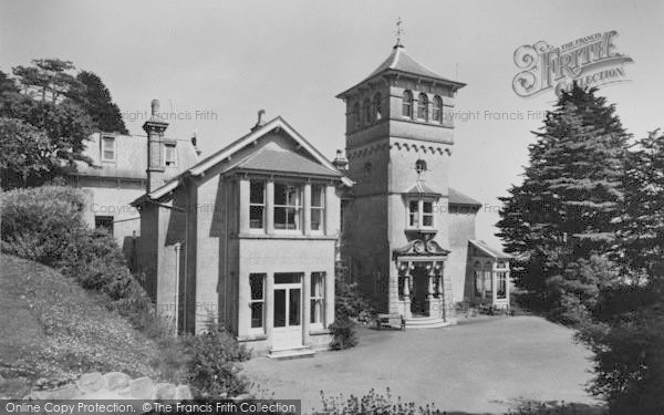 Photo of St Lawrence, St Rhadagund's House, From The Lawn c.1950