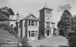 St Rhadagund's House, From The Lawn c.1950, St Lawrence