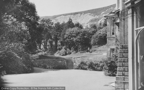Photo of St Lawrence, St Rhadagund's, The Cliffs From The Porch c.1955