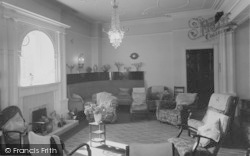St Rhadagund's, The Lounge c.1950, St Lawrence