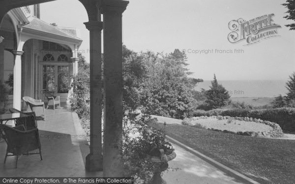 Photo of St Lawrence, St Rhadagund's, The View From The Terrace c.1950