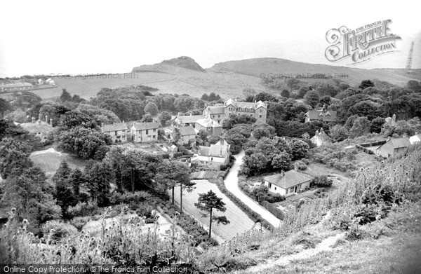 Photo of St Lawrence, Village From The Top Cliff c.1960