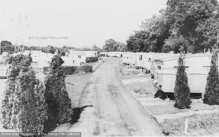 Photo of St Leonards, Crescent Road, Oak Tree Farm Caravan Site c.1960