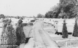 Crescent Road, Oak Tree Farm Caravan Site c.1960, St Leonards