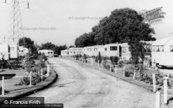 East Drive, Oak Tree Farm Caravan Site c.1960, St Leonards