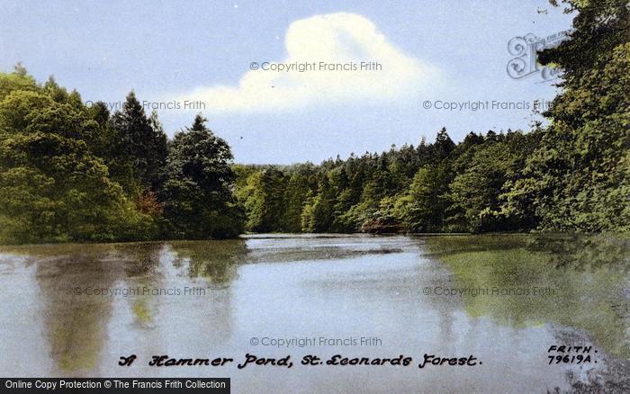 Photo of St Leonards Forest, Hammer Ponds c.1927