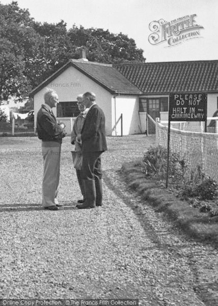 Photo of St Leonards, Gentlemen At Oak Tree Farm c.1955