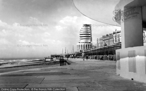 Photo of St Leonards, Lower Promenade c.1955