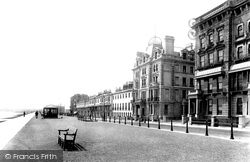 Parade And Sussex Hotel 1890, St Leonards