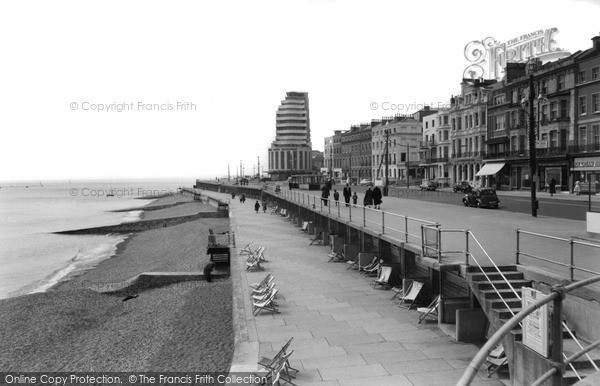 Photo of St Leonards, Promenade c.1955