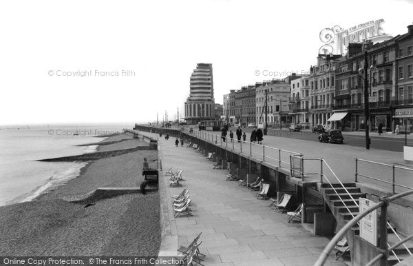 Photo of St Leonards, Promenade c.1955