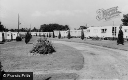 The Avenue, Oak Tree Farm Caravan Site c.1960, St Leonards