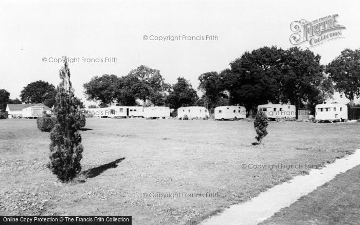 Photo of St Leonards, The Paddock, Oak Tree Farm Caravan Site c.1960