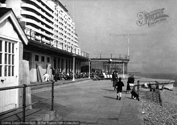 Photo of St Leonards, The Sun Lounge c.1950