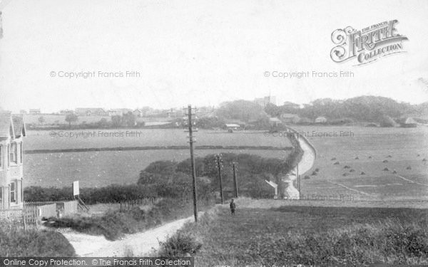 Photo of St Margaret's At Cliffe, From The Station Road 1903