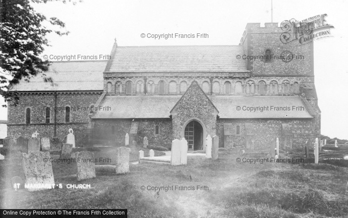 Photo of St Margaret's At Cliffe, St Margaret's Church c.1900