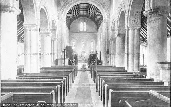Photo of St Margaret's At Cliffe, The Church, Interior 1903