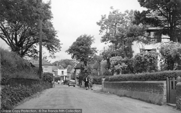 Photo of St Margaret's At Cliffe, The Village Street c.1955