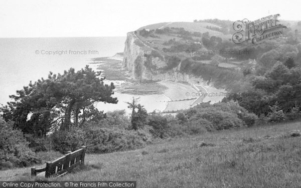 Photo of St Margaret's Bay, From The Leas c.1955