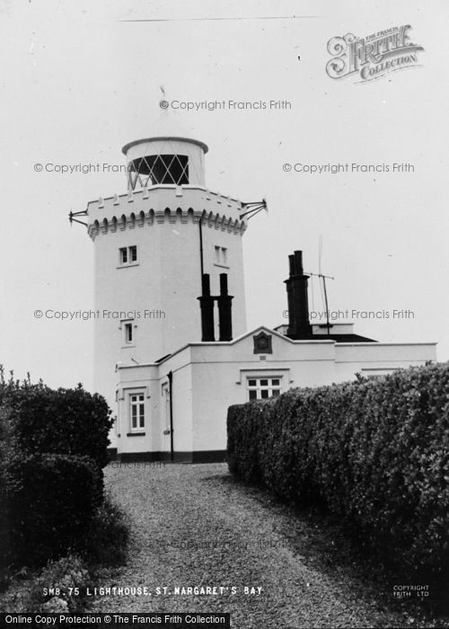 Photo of St Margaret's Bay, Lighthouse c.1960