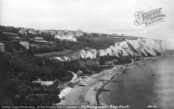 Photo of St Margaret's Bay, Looking East 1908