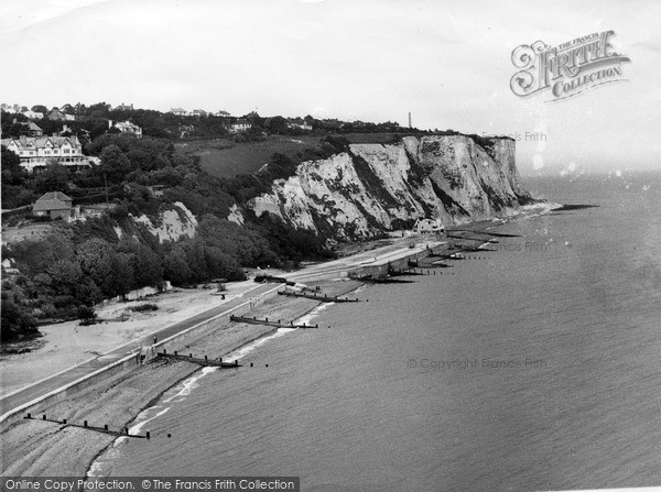 Photo of St Margaret's Bay, Looking East c.1955