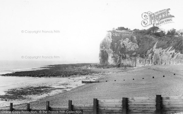 Photo of St Margaret's Bay, The Beach And Cliffs c.1960