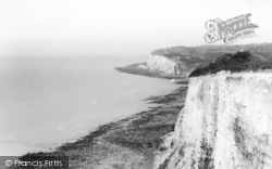 The Beach And Cliffs c.1965, St Margaret's Bay