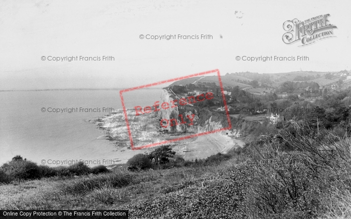 Photo of St Margaret's Bay, The Beach And Cliffs c.1965
