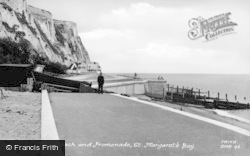 The Beach And Promenade c.1955, St Margaret's Bay
