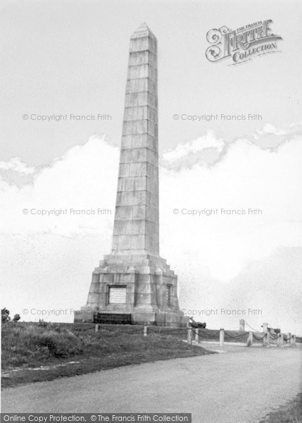 Photo of St Margaret's Bay, The Dover Patrol Memorial c.1955