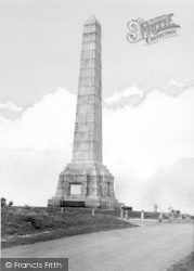 The Dover Patrol Memorial c.1955, St Margaret's Bay