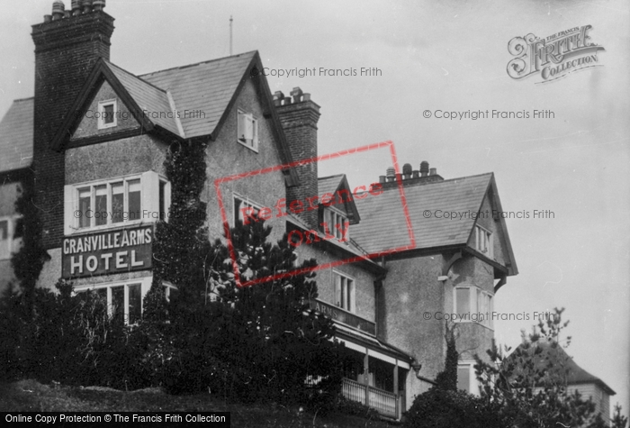 Photo of St Margaret's Bay, The Granville Arms Hotel 1900