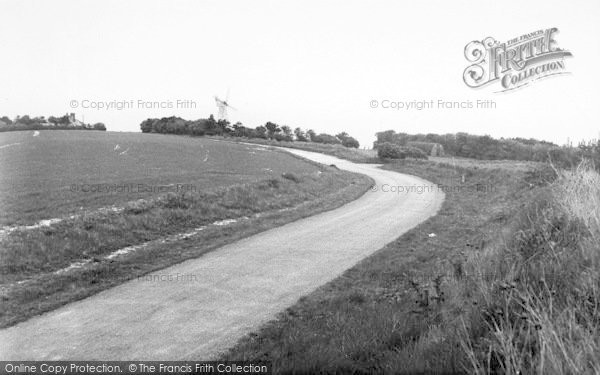 Photo of St Margaret's Bay, The Road To The Windmill c.1960