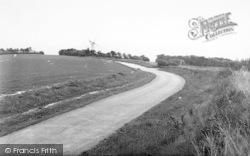 The Road To The Windmill c.1960, St Margaret's Bay