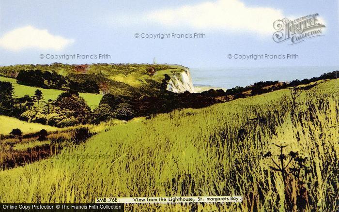 Photo of St Margaret's Bay, The View From The Lighthouse c.1960