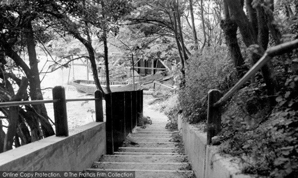 Photo of St Margaret's Bay, The Zigzag Cliff Path c.1955