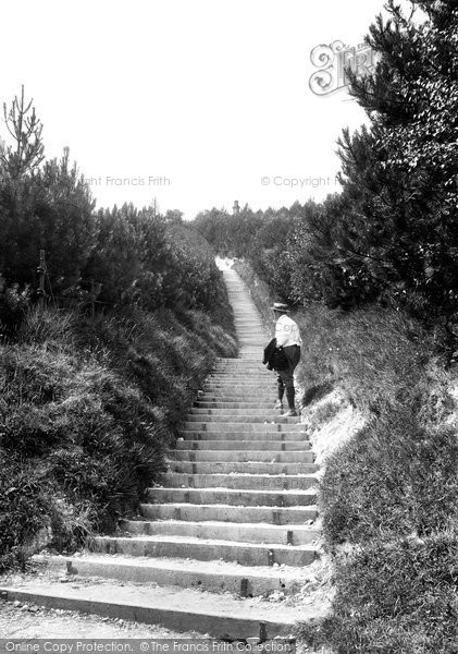 Photo of St Margaret's Bay, Up The Steps 1908