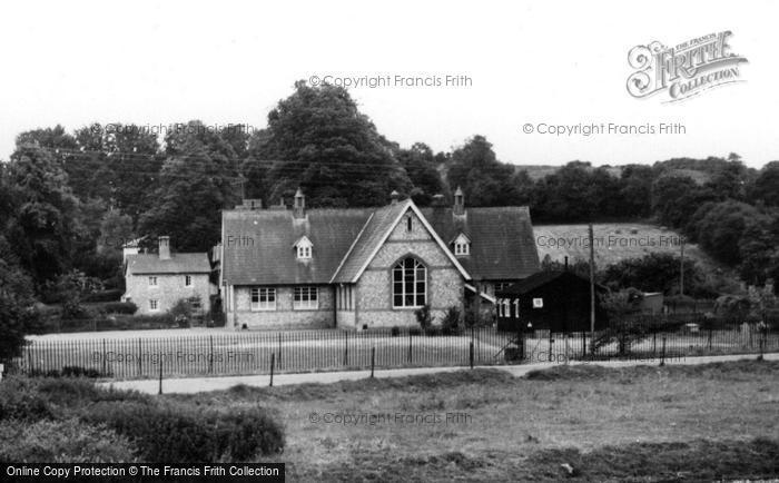 Photo of St Mary Bourne, The School c.1955