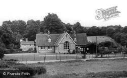 The School c.1955, St Mary Bourne